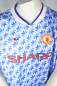 Preview: Adidas Manchester United Trikot 1990 1991 1992 Sharp Blau Herren XL