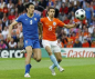 Preview: Puma Italien Trikot 9 Luca Toni Euro 2008 Blau Heim Kurzarm Herren M
