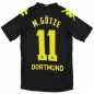 Preview: Kappa Borussia Dortmund Trikot 11 Mario Götze 2011/12 BVB Evonik Double schwarz Herren XL