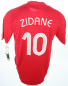 Preview: Adidas Frankreich Trikot 10 Zinedine Zidane WM 2006/2008 Rot Neu Herren L