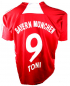 Preview: Adidas FC Bayern München Trikot 9 Luca Toni 2007/08 heim rot Kinder 152 cm youth M 11/12 jahre