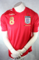 Preview: Umbro England Trikot 8 Frank Lampard WM 2006 Away Rot Herren L