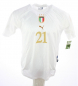 Preview: Puma Italien Trikot 21 Andrea Pirlo Euro 2004 Away weiß Herren XL