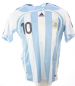 Preview: Adidas Argentinien Trikot 10 Diego Maradona WM 2006 Heim Herren M oder XL