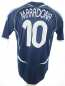 Preview: Adidas Argentinien Trikot 10 Diego Maradona WM 2006 Away Auswärts Herren XL