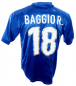 Preview: Nike Italien Trikot 18 Roberto Baggio WM 1998 Blau Heim Herren S/M/L/XL und Kinder 164-176 cm