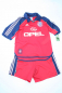 Preview: Adidas FC Bayern München Trikothose 1999-2001 Opel  Hose rot Kinder 164 cm Herren XS & D8 = L