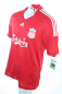 Preview: Adidas FC Liverpool Trikot 9 Fernando Torres 2008-10 Carlsberg heim rot Kinder 140 cm