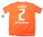 Preview: Nike SV Werder Bremen Trikot 2 Thomas Schaaf 2011/12 Away SVW Orange Herren S-M 164cm-176cm