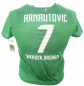 Preview: Nike SV Werder Bremen camiseta 7 Marko Arnautovic 2011/12 verde home men's 164cm-176cm