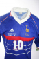 Preview: Adidas Frankreich Trikot 10 Zinedine Zidane WM 1998 Blau Heim Herren L