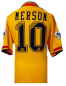 Preview: Adidas Arsenal London Trikot 10 Paul Merson Equipment JVC 1993/94 auswärts gelb Herren L