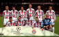 Preview: Adidas FC Bayern München Trikot 2000/01 CL sieg away Opel weiß rot Herren S & Kinder 140 cm