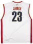 Preview: Reebok Cleveland CAVALIERS Trikot 23 Lebron James Weiß home NBA Herren L
