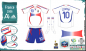 Preview: Adidas Frankreich Trikot 10 Zinedine Zidane WM 2006 Weiß Herren XL