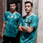 Preview: Adidas Deutschland Trikot 13 Thomas Müller WM 2018 Auswärts Grün DFB 4 Sterne Kinder 164 cm