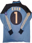 Preview: Adidas FC Bayern München Trikot 1 Oliver Kahn Torhüter 2000/2001 Finale Sieger blau matchworn Herren XL