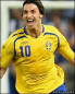 Preview: Umbro Schweden Trikot 10 Zlatan Ibrahimovic Euro 2008 heim gelb Herren L