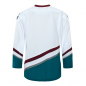 Preview: Anaheim Mighty Ducks Trikot 99 Adam Banks NHL Film Movie Weiß Neu S/M/L/XL/XXL/3XL