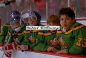 Preview: Anaheim Mighty Ducks Trikot 99 Adam Banks NHL Film Grün Neu Herren S/M/L/XL/XXL/XXXL