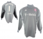 Preview: Adidas FC Bayern München Torwart Trikot 1 Oliver Kahn 2002/03 Grau Neu mit Etiketten Herren XL 2XL XXL