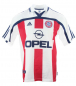 Preview: Adidas FC Bayern München Trikot 7 Mehmet Scholl 2000-2002 Weiß Rot Herren M oder XL