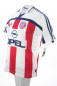 Preview: Adidas FC Bayern München Trikot 2000/01 CL Sieg Away Opel Weiß Rot NEU Herren XL