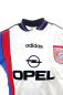 Preview: Adidas FC Bayern München Trikot 1996 7 Scholl 10 Matthäus Uefa Pokal Sieger Opel weiß Herren S-M/M/L/XL/XXL