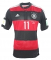 Preview: Adidas Deutschland Trikot 11 Miroslav Klose WM 2014 DFB Auswärts Herren M