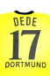 Preview: Goool Borussia Dortmund Trikot 17 Dede 2003/04 BVB E-on Gelb Signiert Herren XL