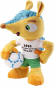 Preview: Fifa WM Weltmeisterschafts Maskottchen Fuleco Plüsch-tier 30 cm 2014 Brazil World Cup NEU!