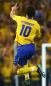 Preview: Umbro Schweden Trikot 10 Zlatan Ibrahimovic Euro 2008 heim gelb Herren L