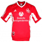 Preview: Adidas 1.FC Kaiserslautern Trikot 1998/99 3 Ballack 8 Wagner 11 Marschall rot Heim Herren L & Kinder 164 cm