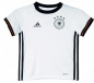 Preview: Adidas Alemania camiseta Euro 2016 blanco con shorts nino 68 cm - 3-6m