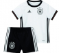 Preview: Adidas Alemania camiseta Euro 2016 blanco con shorts nino 68 cm - 3-6m