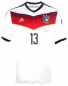 Preview: Adidas Deutschland Trikot & Hose 13 Thomas Müller WM 2014 DFB Herren 176cm S-M, S oder M