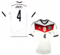 Preview: Adidas Germany jersey 4 Benedikt Höwedes World Cup 2014 home 4 stars white men's XL
