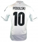Preview: Adidas Deutschland Trikot 10 Lukas Podolski Euro 2012 DFB Weiß Climacool Herren S