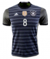 Preview: Adidas Deutschland Trikot 8 Mesut Özil Euro 2016 DFB Auswärts Grau Herren M