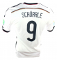 Preview: Adidas Deutschland Trikot 9 Andre Schürrle WM 2014 DFB Heim Weltmeister Weiß Kinder 164 cm (spezial)