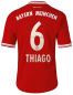 Preview: Adidas FC Bayern München Trikot 6 Thiago Alcantara 2013/14 Weltpokalfinale Sieger rot Heim Herren M / L oder 176 cm