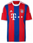 Preview: Adidas FC Bayern Munich jersey 10 Arjen Robben 2014/15 home red blue kids 9y - 10y 140 cm (b-stock)