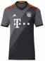 Preview: Adidas FC Bayern München Trikot 17 Jerome Boateng 2016/17 Auswärts grau 3rd Herren S