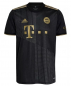 Preview: Adidas FC Bayern München Trikot 25 Thomas Müller 2021/22 Wiesen neu schwarz Herren M