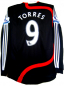 Preview: Adidas FC Liverpool camiseta 9 Fernando Torres 2006-08 matchworn negro jersey senor XL