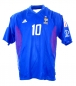 Preview: Adidas Frankreich Trikot 10 Zinedine Zidane WM 2002 Heim NEU Matchworn Herren XL
