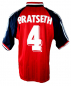Preview: Adidas Norwegen Trikot 4 Rune Bratseth WM 1994 USA Rot Heim Herren XL