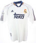 Preview: Adidas Real Madrid Trikot 7 Raul 9 Suker 10 Seedorf 4 Hierro 1998-00 Teka Weiß CL Herren M oder L