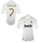 Preview: Adidas Real Madrid Trikot 7 Cristiano Ronaldo CR7 2011/12 Weiß Gold Bwin Herren S