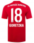 Preview: Adidas FC Bayern Munich jersey 18 Leon Goretzka 2019/20 home red T-com Telekom men's L